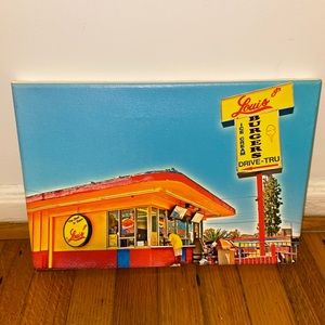 LOUIS JR’S - Inglewood, CA - 9x13 photo on canvas